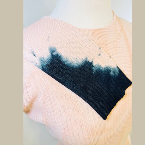 Proenza Schouler Pink Dip Tie Dye Long Sleeve Top - Size M - Picture 10 of 14